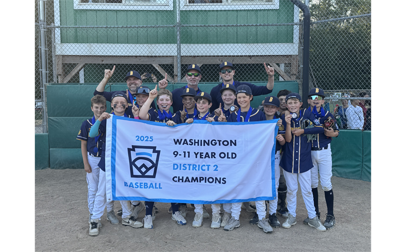 2025 District 2 Champions - 11U Blue